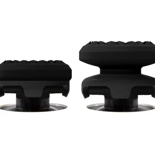 Thumb Grips 2-Pack for PS5/PS4 & Xbox | Anti-Slip Analog Stick Covers with High-Rise & Mid-Rise Joystick Caps