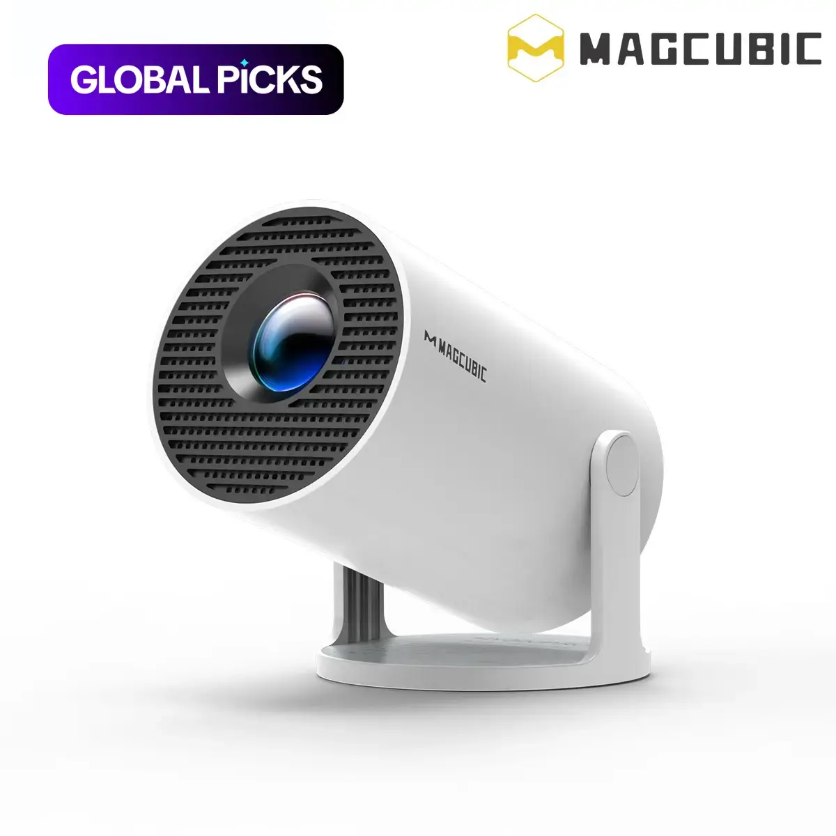 Magcubic HY300 Pro Projector | Android 14, 290 ANSI, Dual WiFi6, BT5.4 | Portable Home & Outdoor Cinema