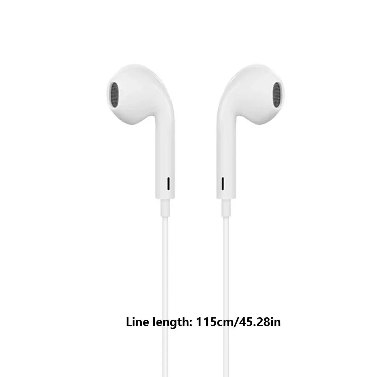 USB-C Wired Earphones with Microphone & Volume Control | HiFi In-Ear Headphones for Android, iPad Pro & Type-C Devices