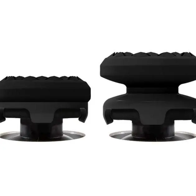 Thumb Grips 2-Pack for PS5/PS4 & Xbox | Anti-Slip Analog Stick Covers with High-Rise & Mid-Rise Joystick Caps