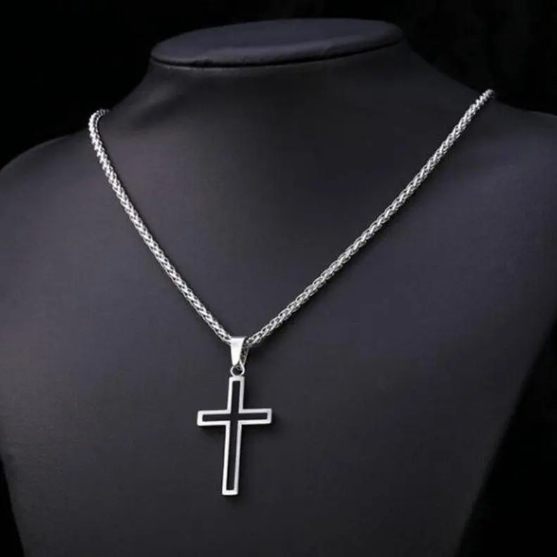 Snake Chain Necklace Set | Cross, Layered & Two-Tone Pendant Styles | Silver & Gold | 5 Combo Options