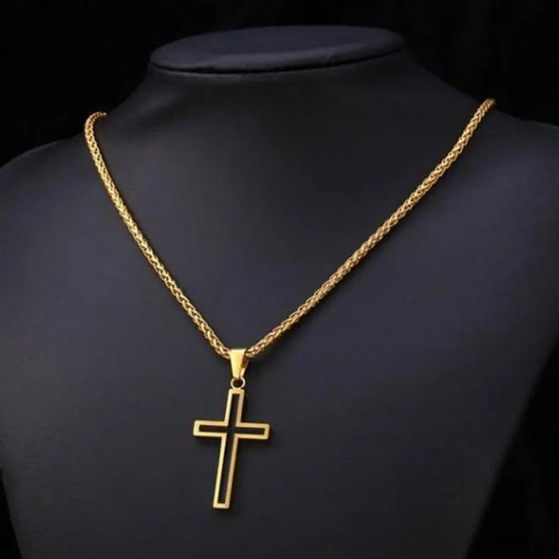 Snake Chain Necklace Set | Cross, Layered & Two-Tone Pendant Styles | Silver & Gold | 5 Combo Options