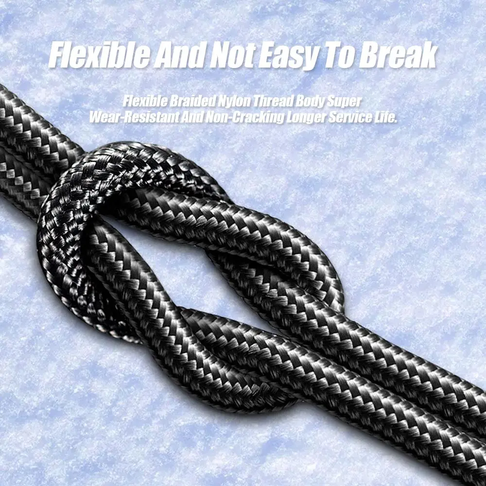 100W PD Fast Charging USB-C Cable | Digital Display, Nylon Braided | iPhone 15 & Android | 1M / 2M