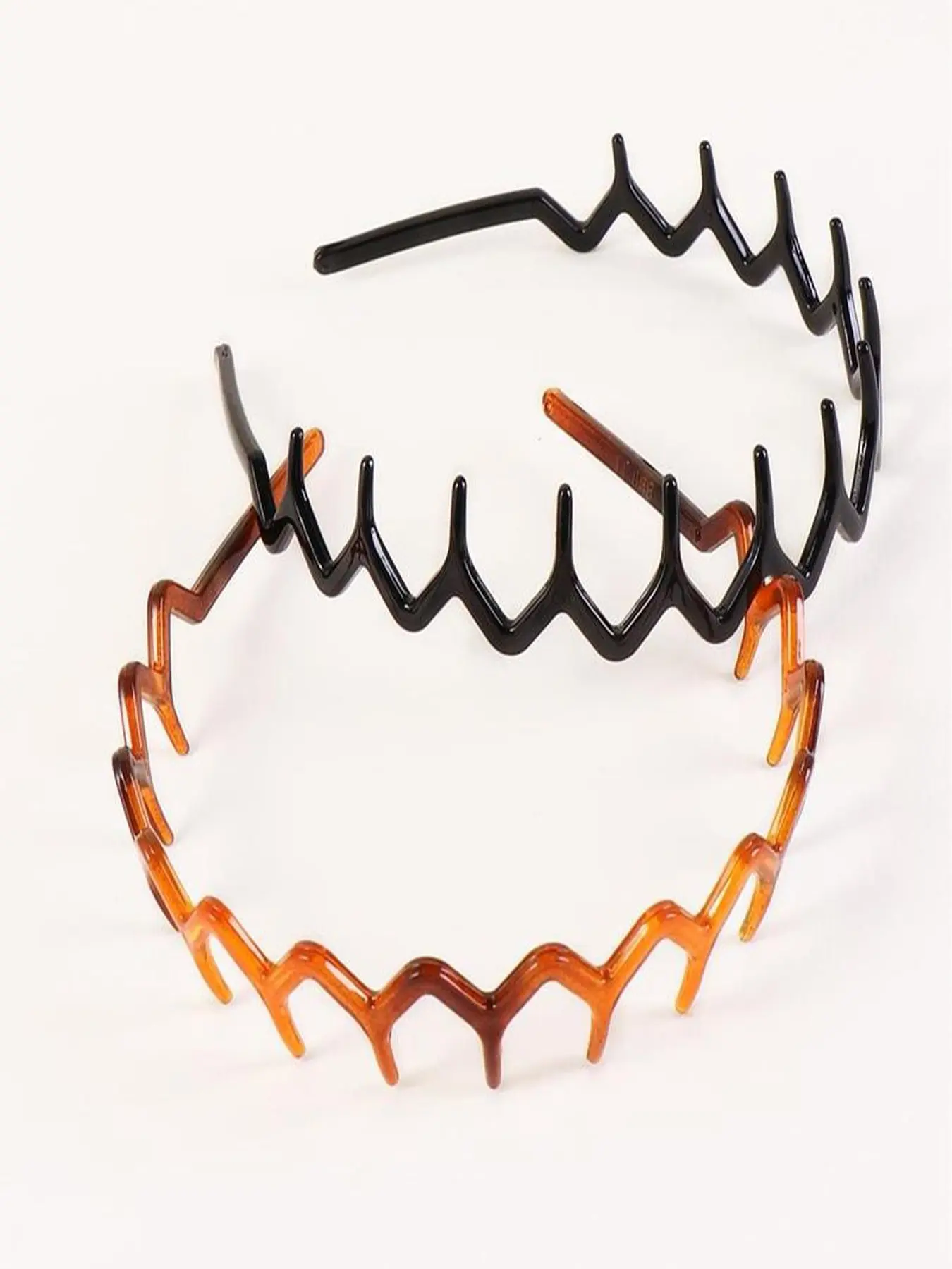 Wave Tooth Non-Slip Headband Set | Zigzag Grip for Makeup & Daily Use | Women's Hair Accessory | 3 / 6 / 9 Sets