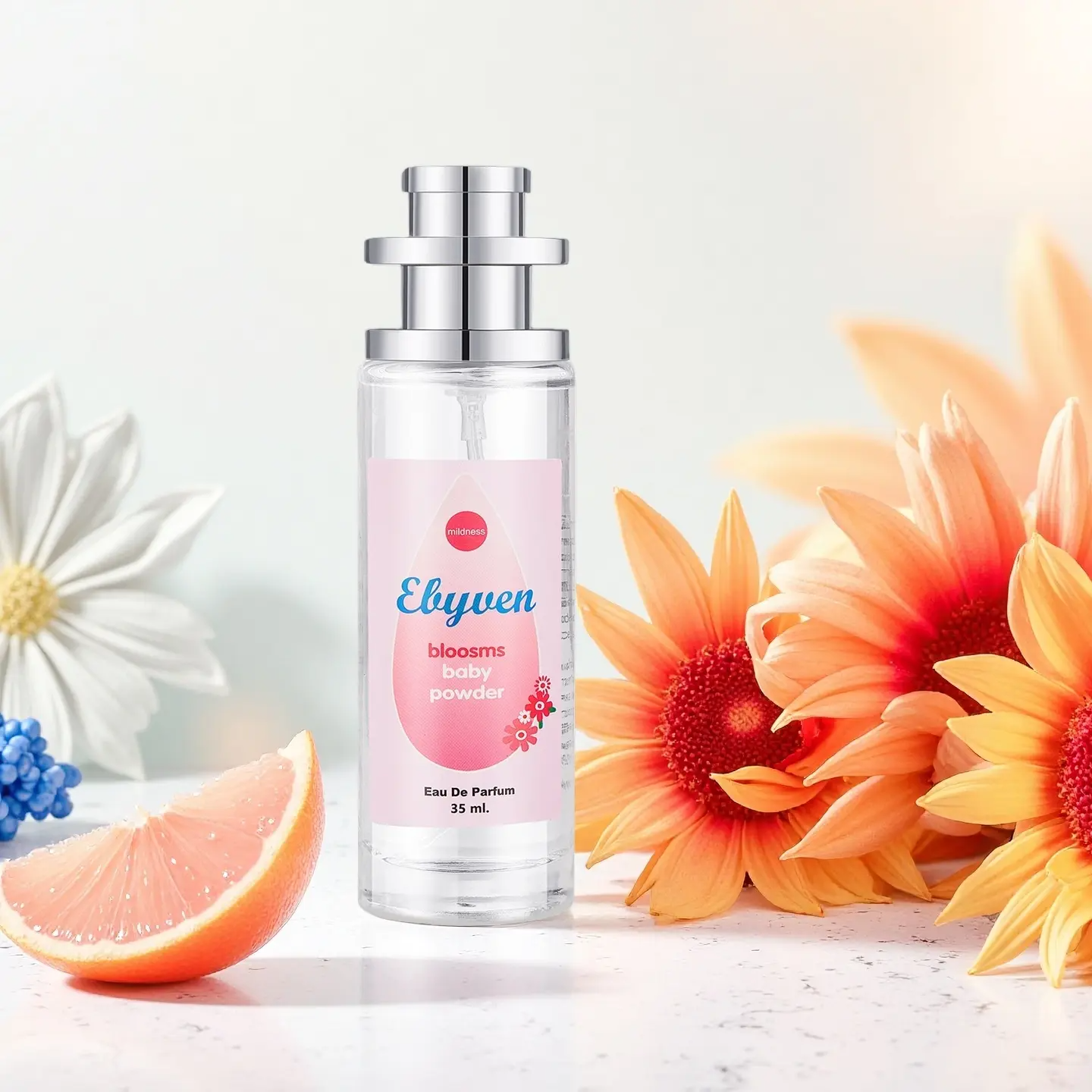 35ml Blue & Pink Dual Floral Fruity Perfume | Unisex Eau de Parfum