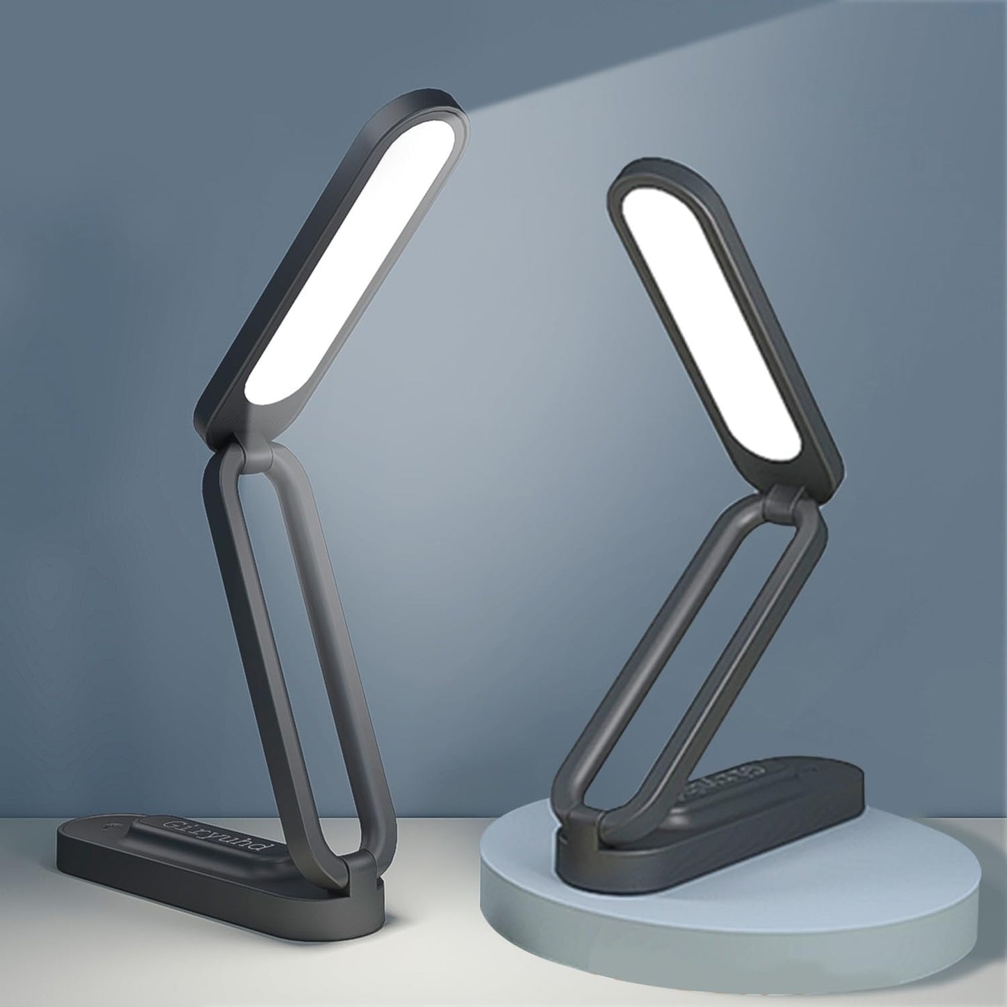 LED Desk Lamp – Rechargeable, Foldable & Portable, 3 Brightness Levels, Wireless Reading Light