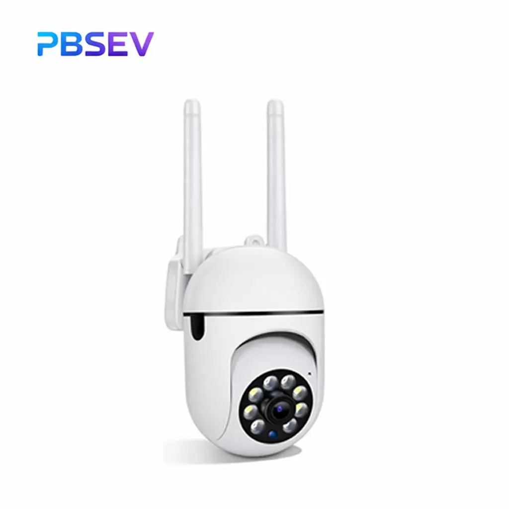 PBSEV Indoor Security Camera 1080P | 360° Pan-Tilt, Night Vision, Motion Detection, 2-Way Audio & Phone App | Baby & Pet Monitor (1/2/4/6 Pack)