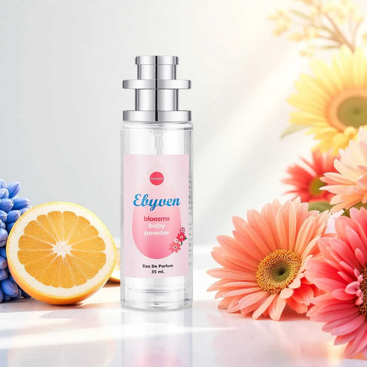 35ml Blue & Pink Dual Floral Fruity Perfume | Unisex Eau de Parfum
