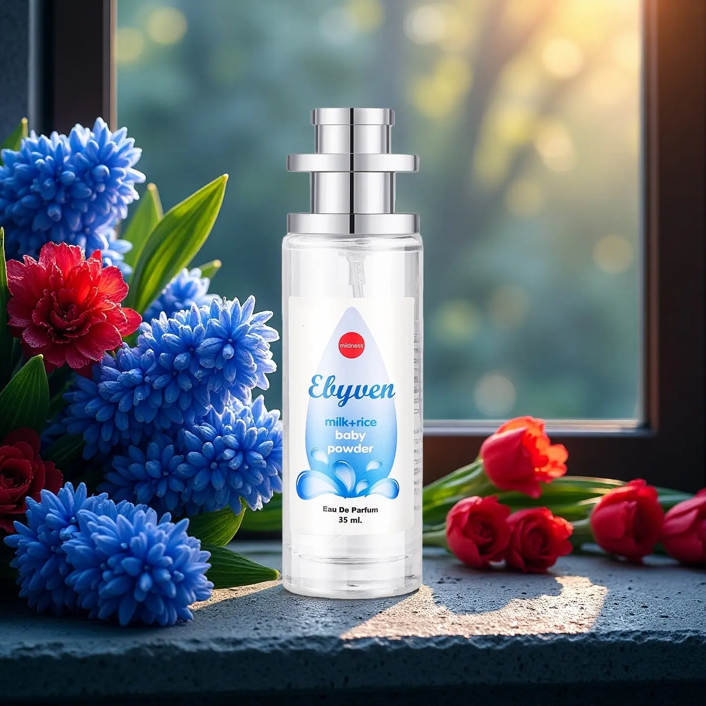 35ml Blue & Pink Dual Floral Fruity Perfume | Unisex Eau de Parfum
