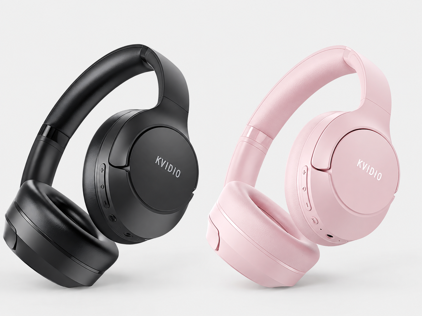 Wireless Bluetooth Headphones | Active Noise Cancelling, 100H Battery, Hi-Res Audio, Foldable | iOS Android PC